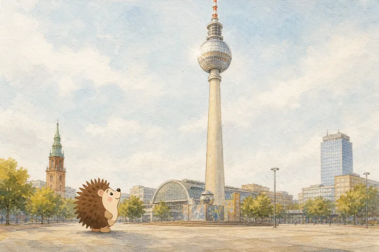 Otti's postcard from Mitte
