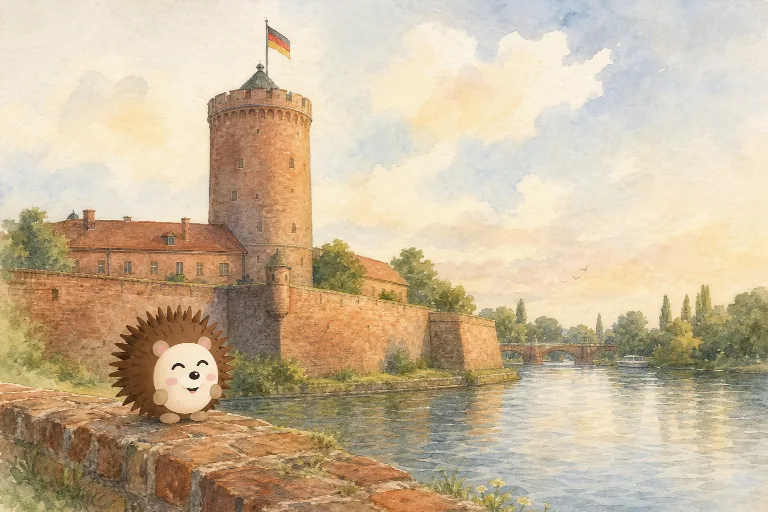 Otti's postcard from Spandau