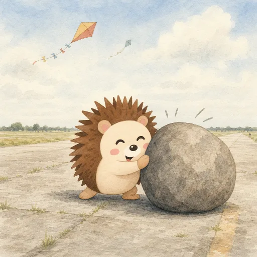 Otti is small but strong.