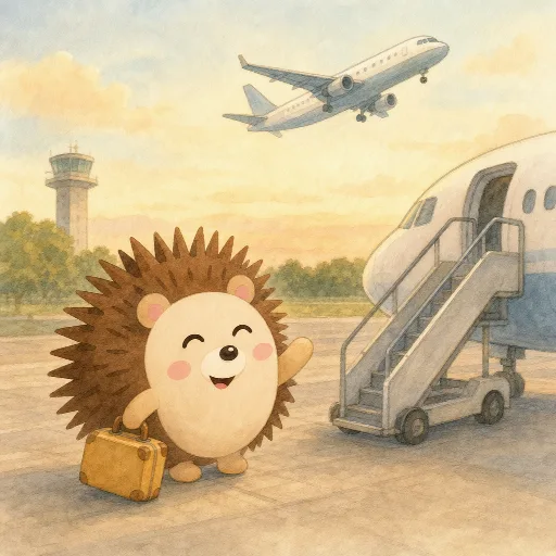 Departure for Madrid is at ten o'clock.