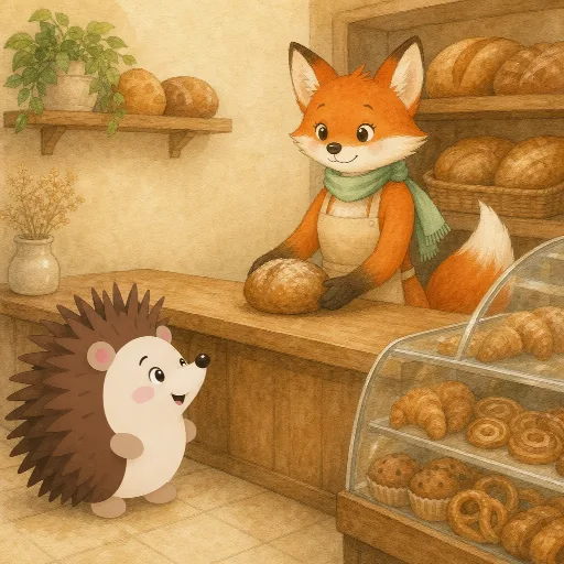 Frida has been employed at the bakery for two years.
