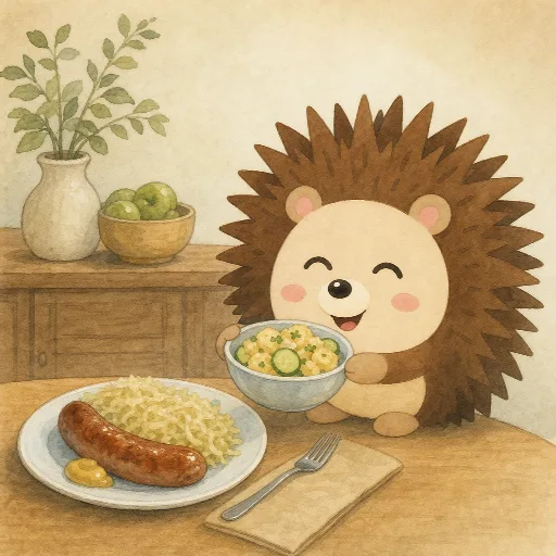 The side dish comes in a small bowl.
