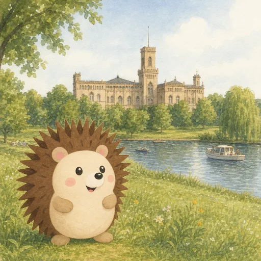 The palace is very famous.
