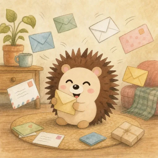 Otti gets lots of messages.