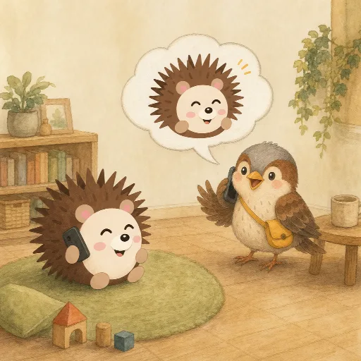 Emil lets Otti know on the phone.