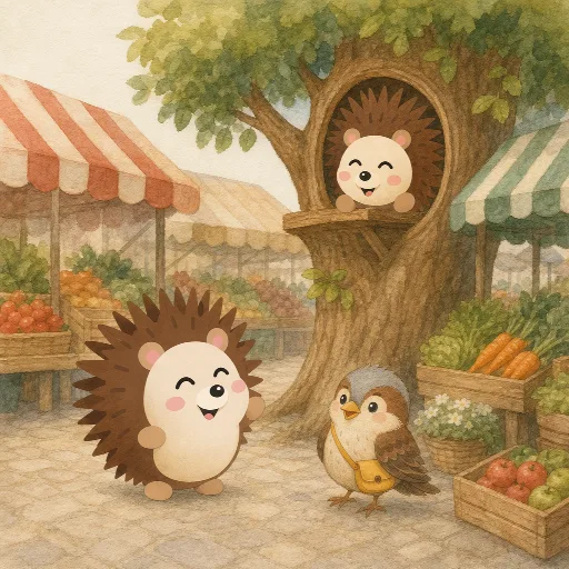 Emil's cousin lives in a tree in Madrid.