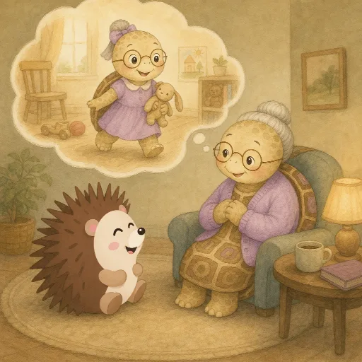 Back then Frau Hilde was still a little girl.