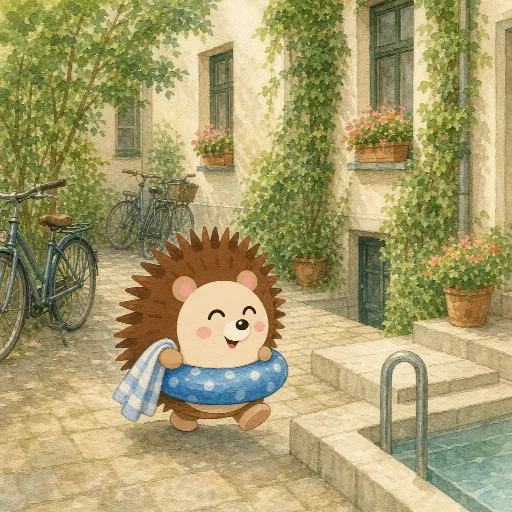 On Tuesday Otti goes swimming.