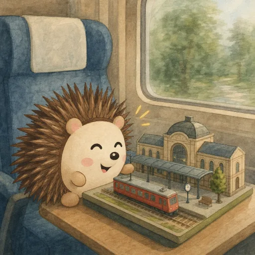 Otti finds the station.
