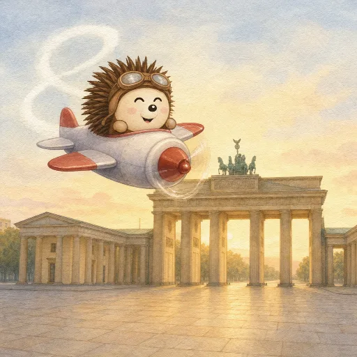 Otti is flying to Spain.