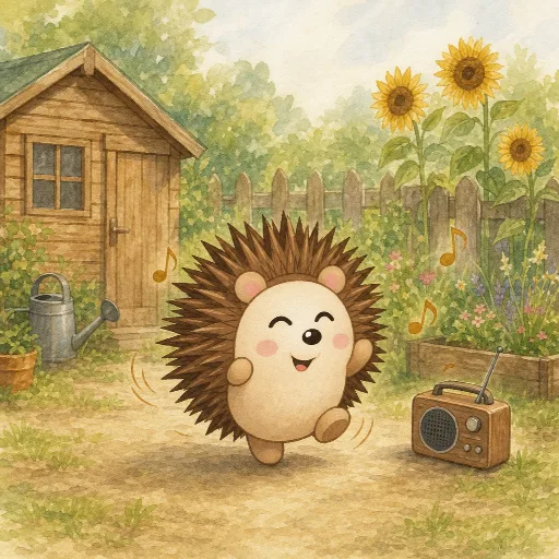 Otti likes dancing to music.
