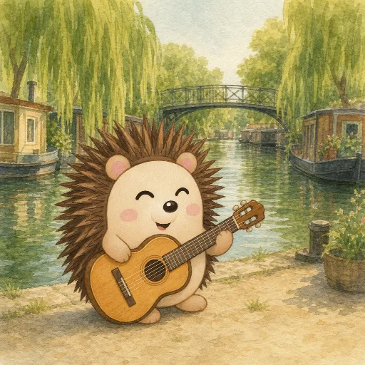 Otti plays the guitar.