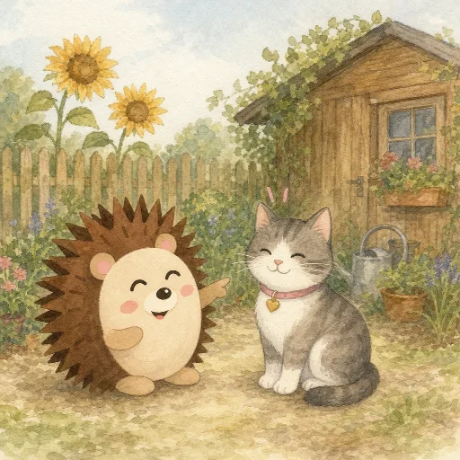 The neighbour's cat is called Mimi.