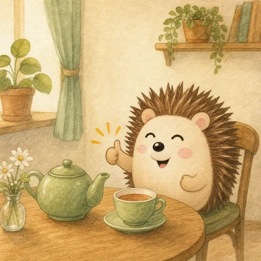 Would you like some tea? Yes, please!