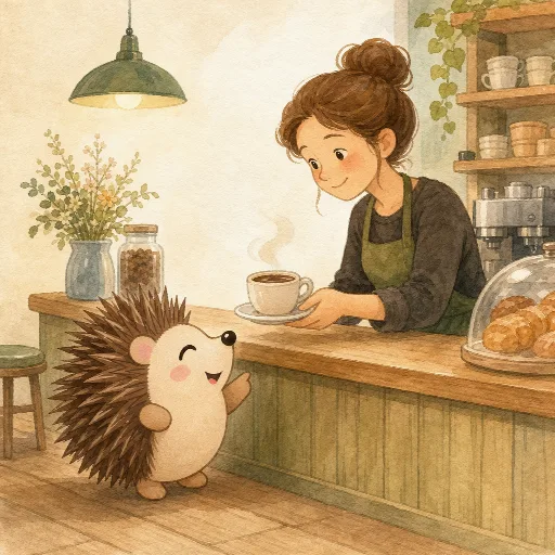 A coffee, please.