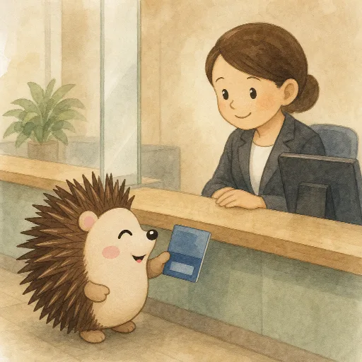Otti has an account at the bank.