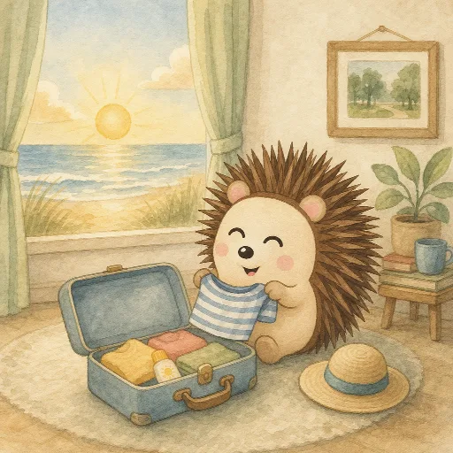 Tomorrow Otti is going to the seaside.