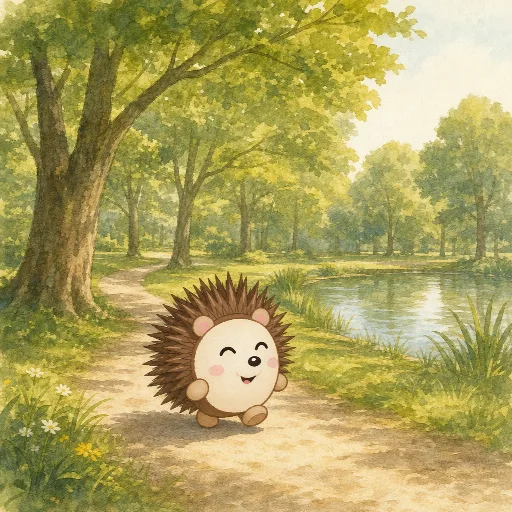 Otti often goes to the park.