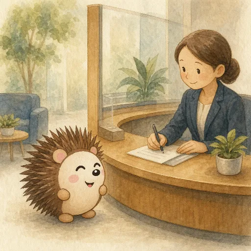 Otti has an appointment at the bank tomorrow.