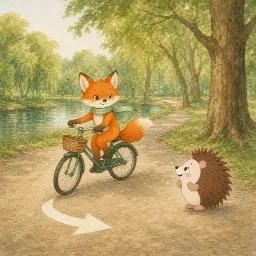 Otti's picture for "Frida and the traffic in Berlin"