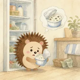 Otti's picture for "Bruno saves food from the bin"