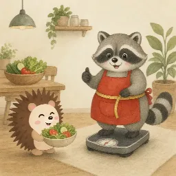 Otti's picture for "Bruno goes vegan for a month"