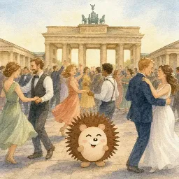 Otti's picture for "Emil is best man at a wedding"