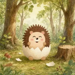 Otti's picture for "Kalle guides a forest walk"