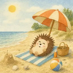 Otti's picture for "Otti goes on holiday"