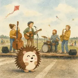 Otti's picture for "The friends at the Carnival of Cultures"