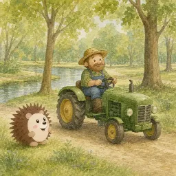 Otti's picture for "Kalle and the return of the wolf"