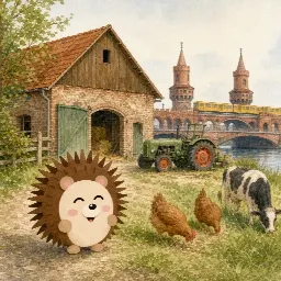 Otti's picture for "Kalle and the animals"