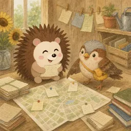 Otti's picture for "Emil and the history of Berlin's streets"