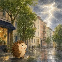 Otti's picture for "Otti and the weather report"