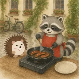 Otti's picture for "Bruno takes a cooking class"