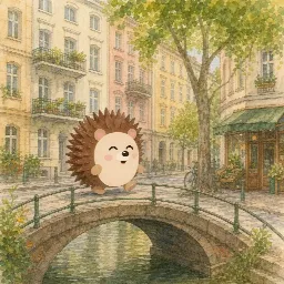 Otti's picture for "Otti gets lost"