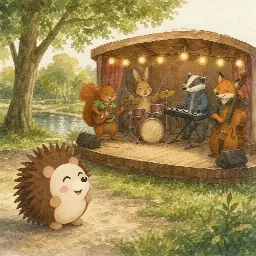 Otti's picture for "Lotte goes to the theatre"