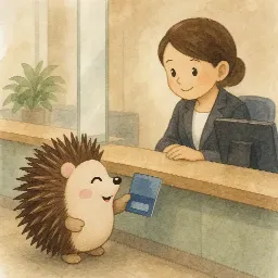 Otti's picture for "Emil's bank card is blocked"