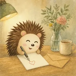 Otti's picture for "Otti writes a formal email"