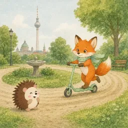 Otti's picture for "Frida trains for the Berlin Marathon"