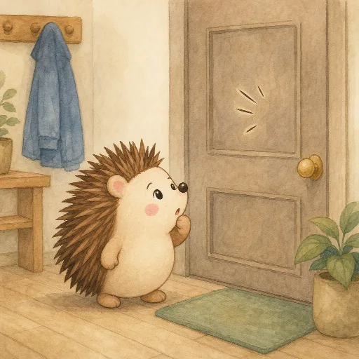 Who is knocking at the door?