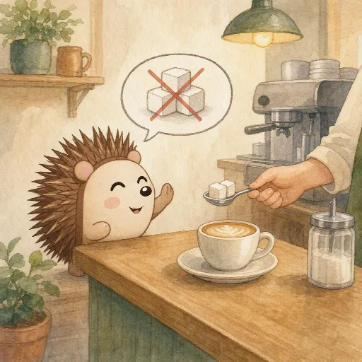 Without sugar, please.